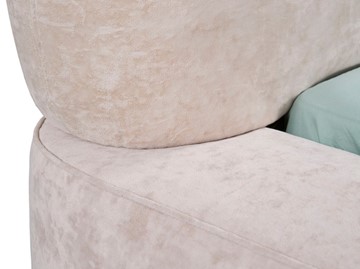 Спальная кровать Zephyr 160х200, (Велсофт Винтажный розовый) в Магадане - предосмотр 3