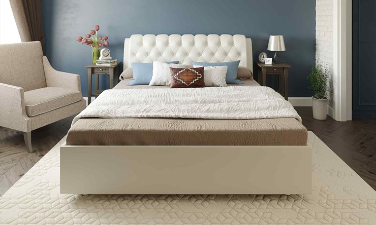 Спальная кровать Olivia 160х190 с основанием в Магадане - изображение 1