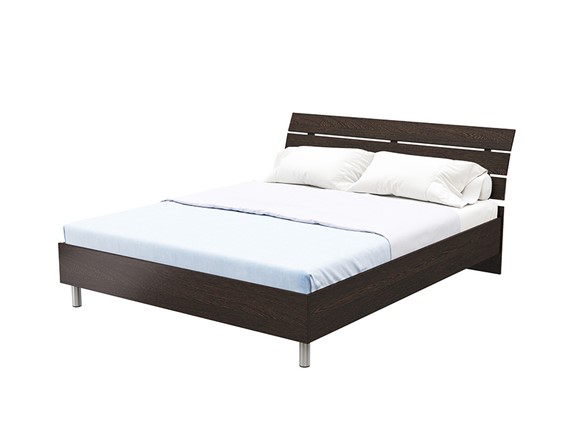 Спальная кровать Rest 1, 160х200, дуб венге в Магадане - изображение