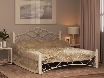 Кровать Гарда 3, 160х200, белая в Магадане - предосмотр