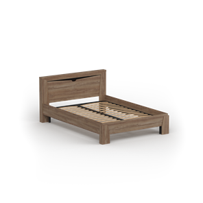 Кровать с основанием Соренто 1800, Дуб стирлинг в Магадане - предосмотр 1