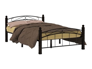 Кровать двуспальная Гарда 15, 160х200, черная в Магадане - предосмотр 1