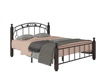 Кровать Гарда 5, 160х200, черная в Магадане - предосмотр 1
