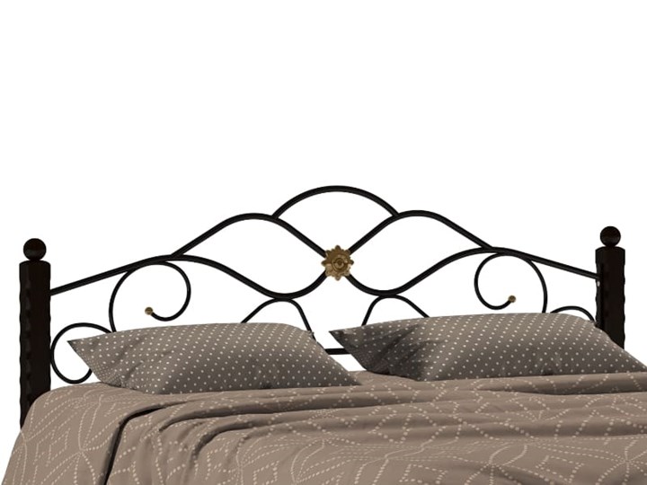 Кровать в спальню Гарда 3, 160х200, черная в Магадане - изображение 3