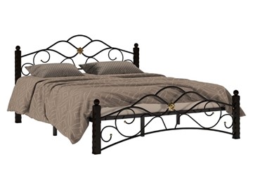 Кровать в спальню Гарда 3, 160х200, черная в Магадане - предосмотр 1