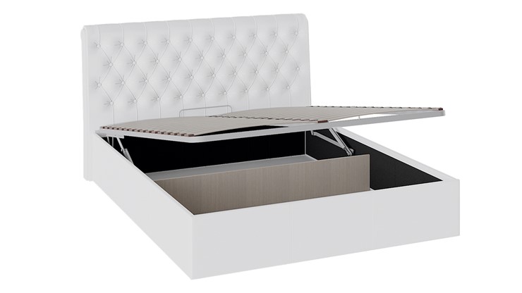 Кровать с механизмом 2-спальная Скарлет (Белая) в Магадане - изображение 2
