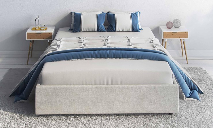 Спальная кровать Scandinavia 180х200 с основанием в Магадане - изображение 1