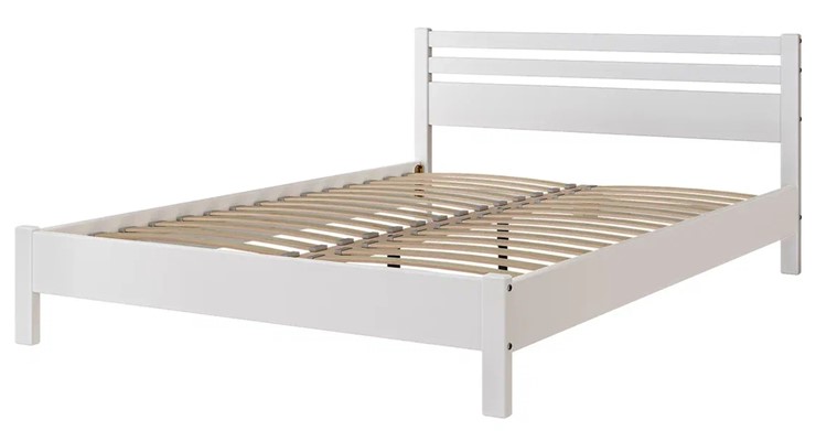Кровать односпальная  Милена (Белый античный) 120х200 в Магадане - изображение 1