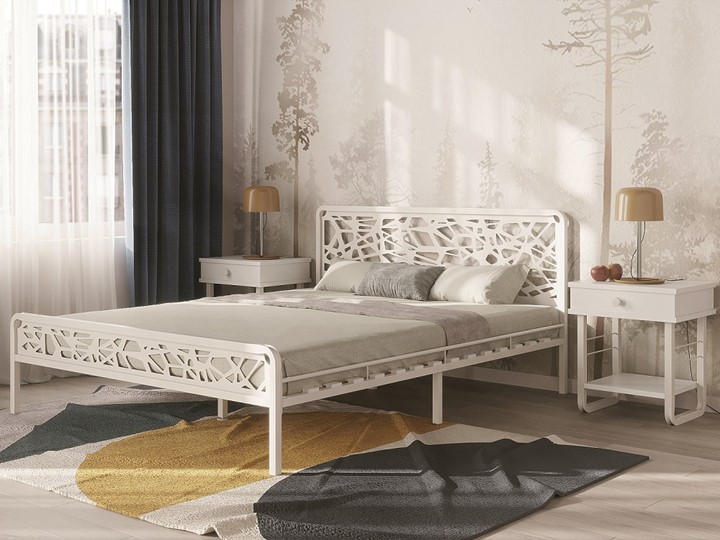 Кровать спальная Орион, 900, белый в Магадане - изображение 2