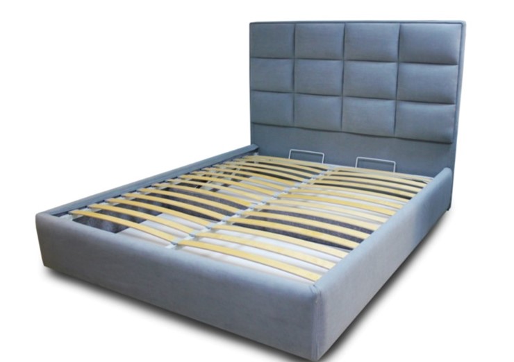 Кровать с подъемным механизмом с низкими ножками Беатрис 102х215 см в Магадане - изображение 1