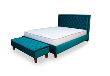Кровать без механизма 2-спальная с высокими ножками Грета 1900х2150 мм в Магадане