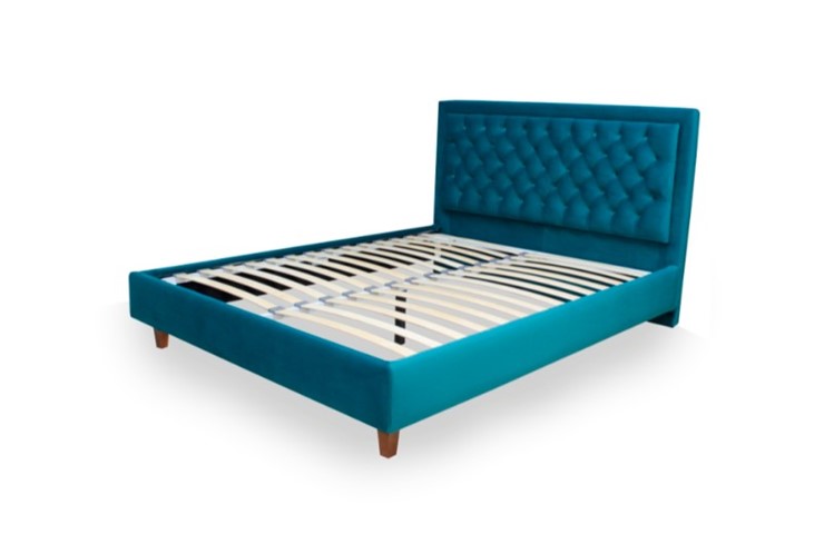 Кровать без механизма 2-спальная с высокими ножками Грета 2100х2150 мм в Магадане - изображение 3