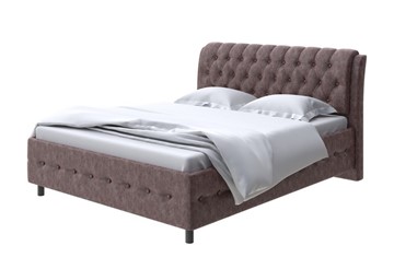 Двуспальная кровать Como (Veda) 4 180х200, Флок (Бентлей Кофейный) в Магадане