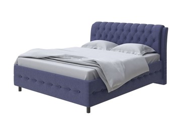 Кровать Como (Veda) 4 180х200, Рогожка (Firmino Полуночный синий) в Магадане