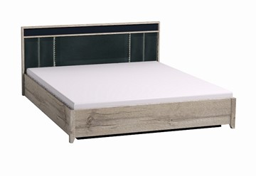 Кровать двуспальная Nature 306 1800 с подъемным механизмом, Гаскон Пайн-Черный в Магадане