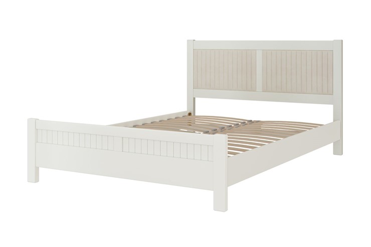 Кровать 2-спальная Фрида (белый античный) 180х200 в Магадане - изображение 1
