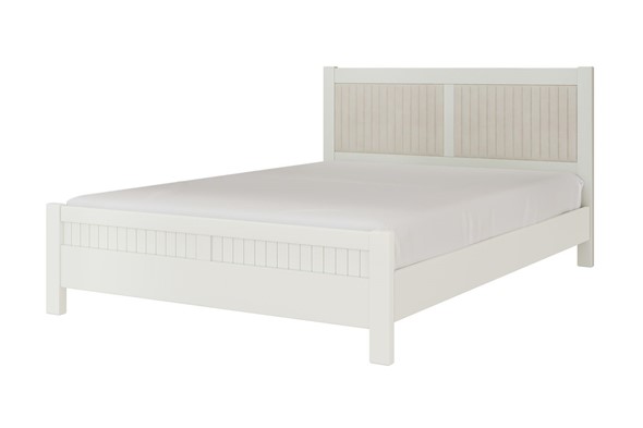 Двуспальная кровать Фрида (белый античный) 160х200 в Магадане - изображение