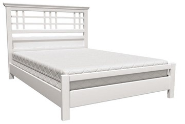 Кровать двуспальная Герда (Белый Античный) 160х200 в Магадане