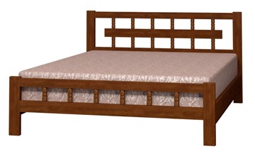 Кровать Натали-5 (Орех) 140х200 в Магадане