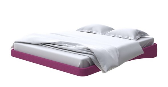 Парящая кровать 160х200, Рогожка (Savana Berry) в Магадане - изображение