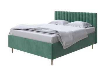 Кровать с бельевым ящиком Madison Lite 160x200, Велюр (Casa Изумрудный) в Магадане