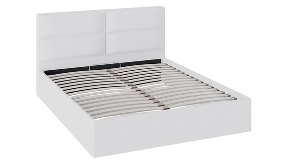 Кровать с механизмом 2-спальная Глосс ТД 319.01.02 (Белый) в Магадане - изображение