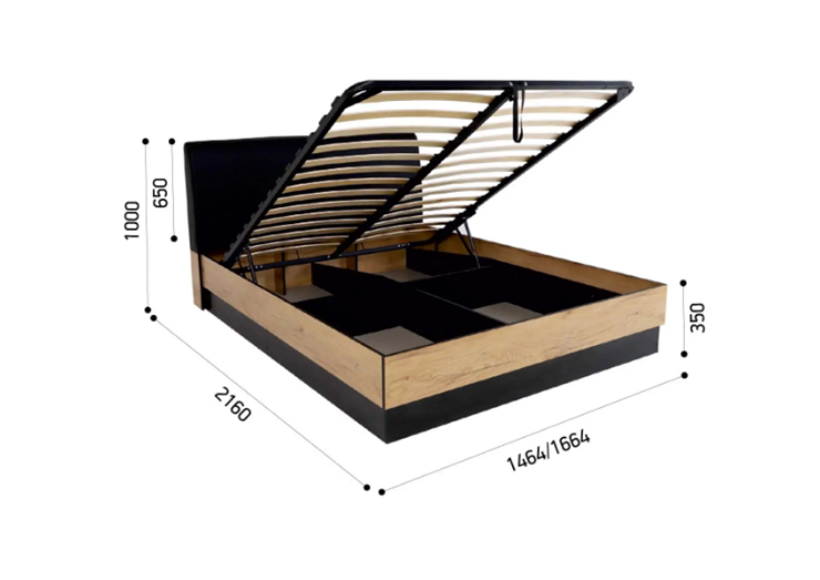 Кровать с механизмом Лофт №16.1 в Магадане - изображение 7