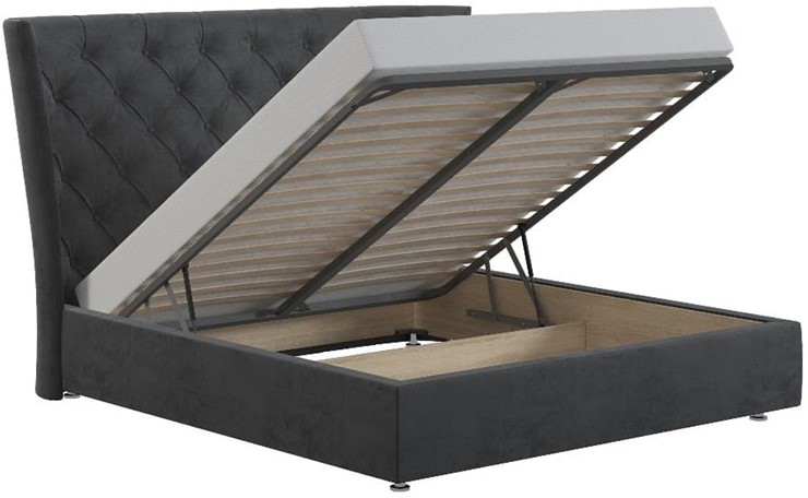 Кровать с подъемным механизмом Ника 180х200 в Магадане - изображение 4