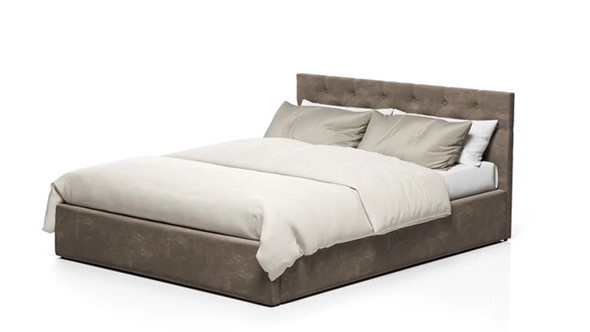 Кровать с механизмом 1.5-спальная Валенсия 1400 (дно ЛДСП) в Магадане - изображение