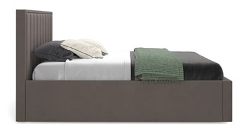 Кровать с механизмом двуспальная Вена 1800 с ящиком, Велюр Мора коричневый в Магадане - предосмотр 2