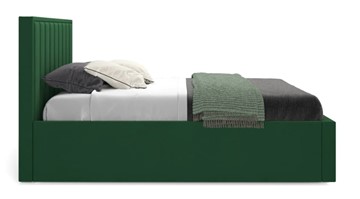 Кровать с основанием Вена 1400, Велюр Мора зеленый в Магадане - предосмотр 2