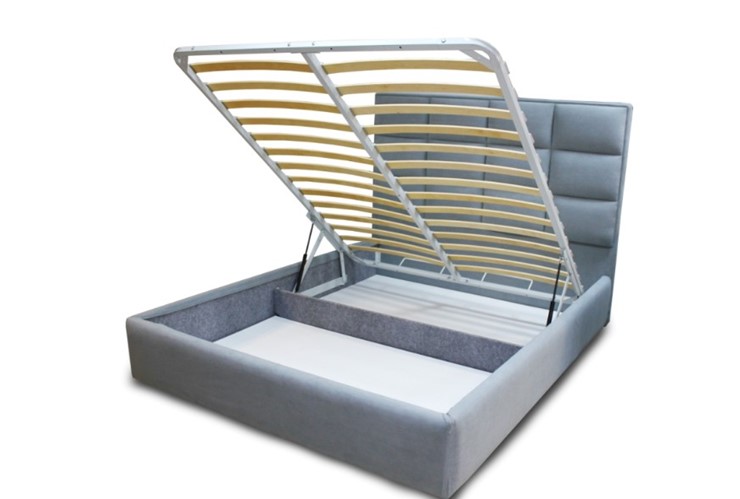 Кровать с подъемным механизмом с низкими ножками Беатрис 102х215 см в Магадане - изображение 2