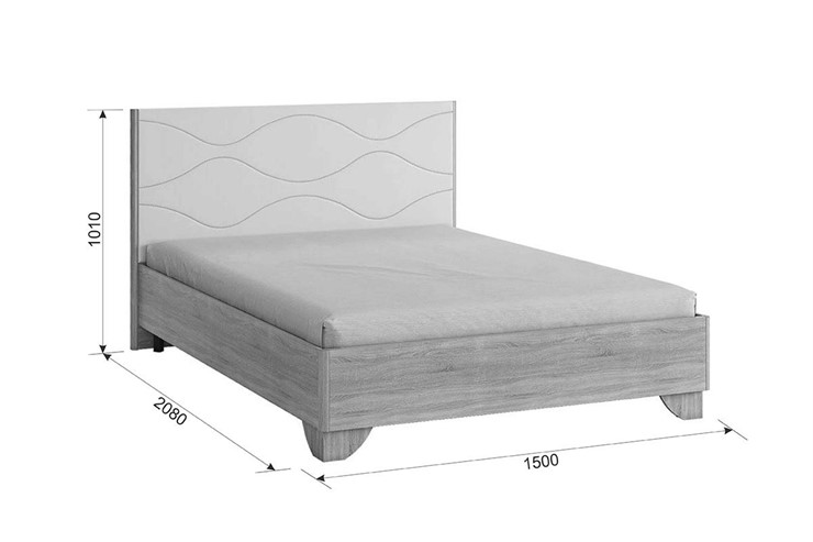 Кровать в спальню Зара, 1.4 Комфорт в Магадане - изображение 3