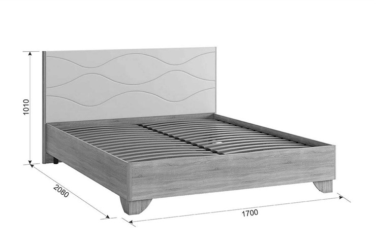 Двуспальная кровать Зара, 1.6 Комфорт в Магадане - изображение 3