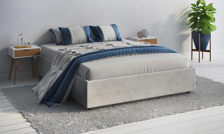 Спальная кровать Scandinavia 180х200 с основанием в Магадане - изображение 15