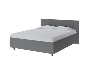 Кровать 1-спальная Diamo 90х200, Рогожка (Savana Grey (серый)) в Магадане