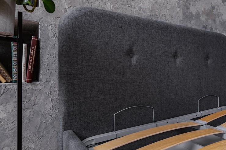 Кровать в спальню Jazz 1400х1900 с подъёмным механизмом в Магадане - изображение 8