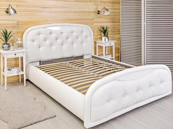 Кровать 2х-спальная Кристалл 5 1800х1900 без подъёмного механизма в Магадане - изображение 2
