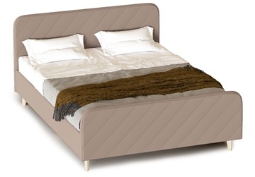 Спальная кровать Мебельград Мелоди 900 (с подъемным механизмом и ящиком) Альба мокко в Магадане