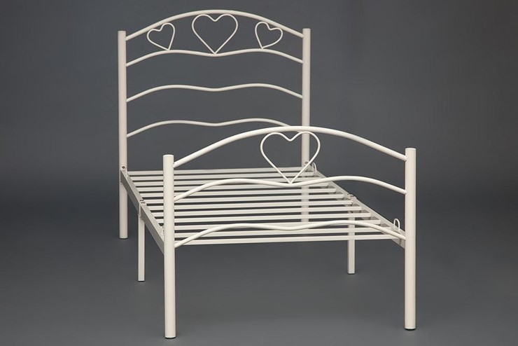 Спальная кровать ROXIE 90*200 см (Single bed), белый (White) в Магадане - изображение 1