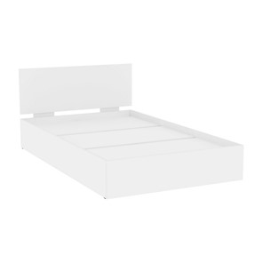 Кровать Алиса (L10) Белый, с основанием в Магадане