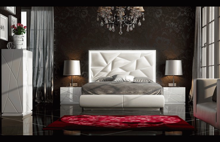 Полуторная кровать FRANCO KIU 1242 с LED подсветкой изголовья (160х200) в Магадане - изображение 11