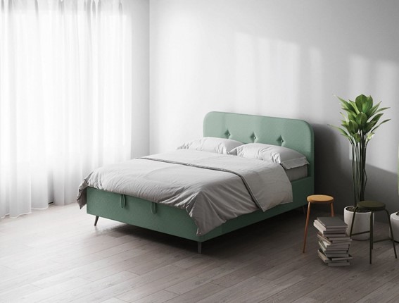Кровать в спальню Jazz 1400х1900 с подъёмным механизмом в Магадане - изображение