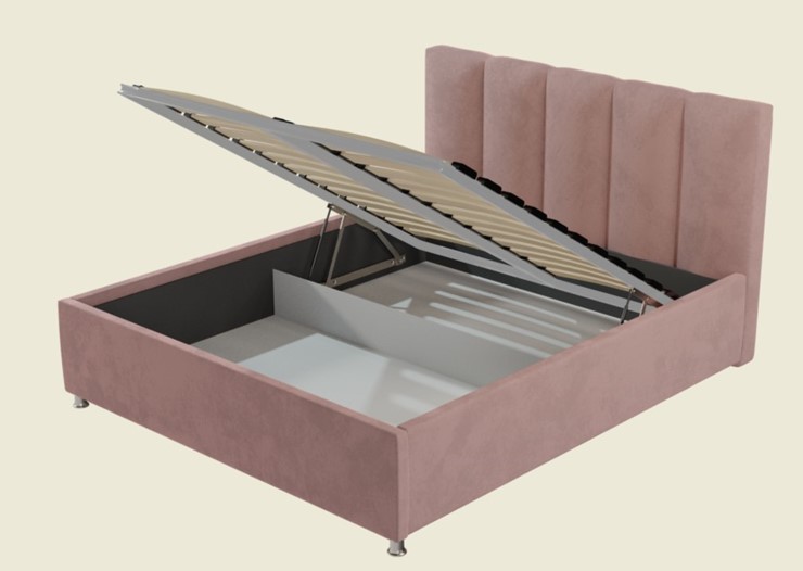 Кровать в спальню Мерида 140х200 с ортопедическим основанием в Магадане - изображение 7