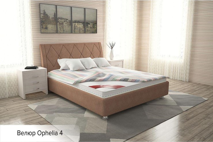 Полуторная кровать Верона 120х200 (с основанием) в Магадане - изображение 2