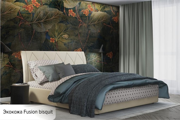 Полуторная кровать Верона 120х200 (с основанием) в Магадане - изображение 11