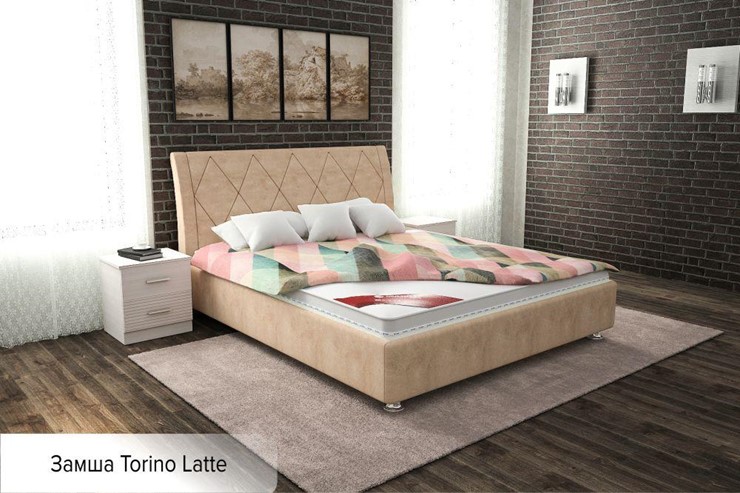 Полуторная кровать Верона 120х200 (с основанием) в Магадане - изображение 13