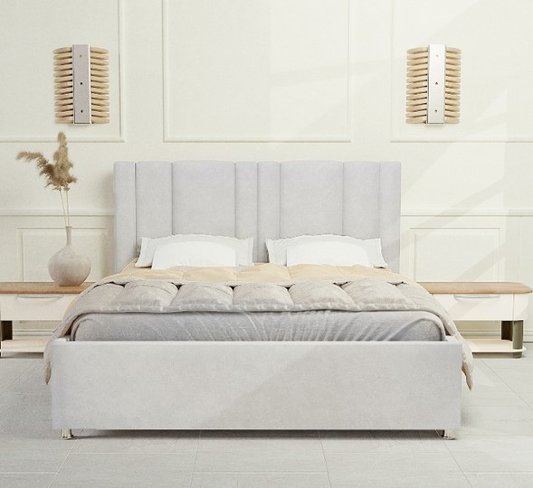 Кровать полутороспальная Верона 140х200 с подъемным механизмом в Магадане - изображение 4