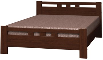 Полутороспальная кровать Вероника-2 (Белый Античный) 140х200 в Магадане - предосмотр 3