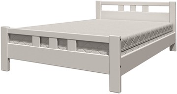 Полутороспальная кровать Вероника-2 (Белый Античный) 140х200 в Магадане - предосмотр 4